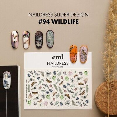 Naildress Slider Design #094 Wildlife