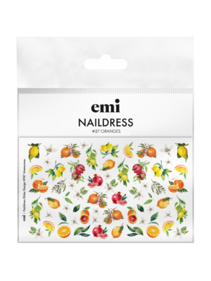Naildress Slider Design #087 Oranges