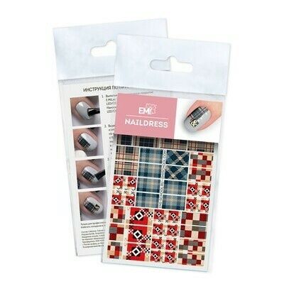 Naildress Slider Design #062 Buffalo &amp; Tartan