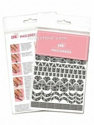 Naildress Slider Design #014  Zebra