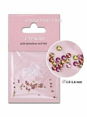 Rhinestones Chameleon #4, 50 pcs