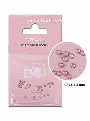 Rhinestones Light Pink #4, 50 pcs