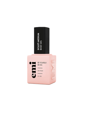 E.MiLac Base Gel Sculpt Medium 15ml/100ml, Size: 15ml