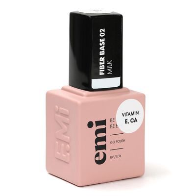 E.MiLac Fiber Base Gel #2 Milk 15/100ml, Size: 15ml