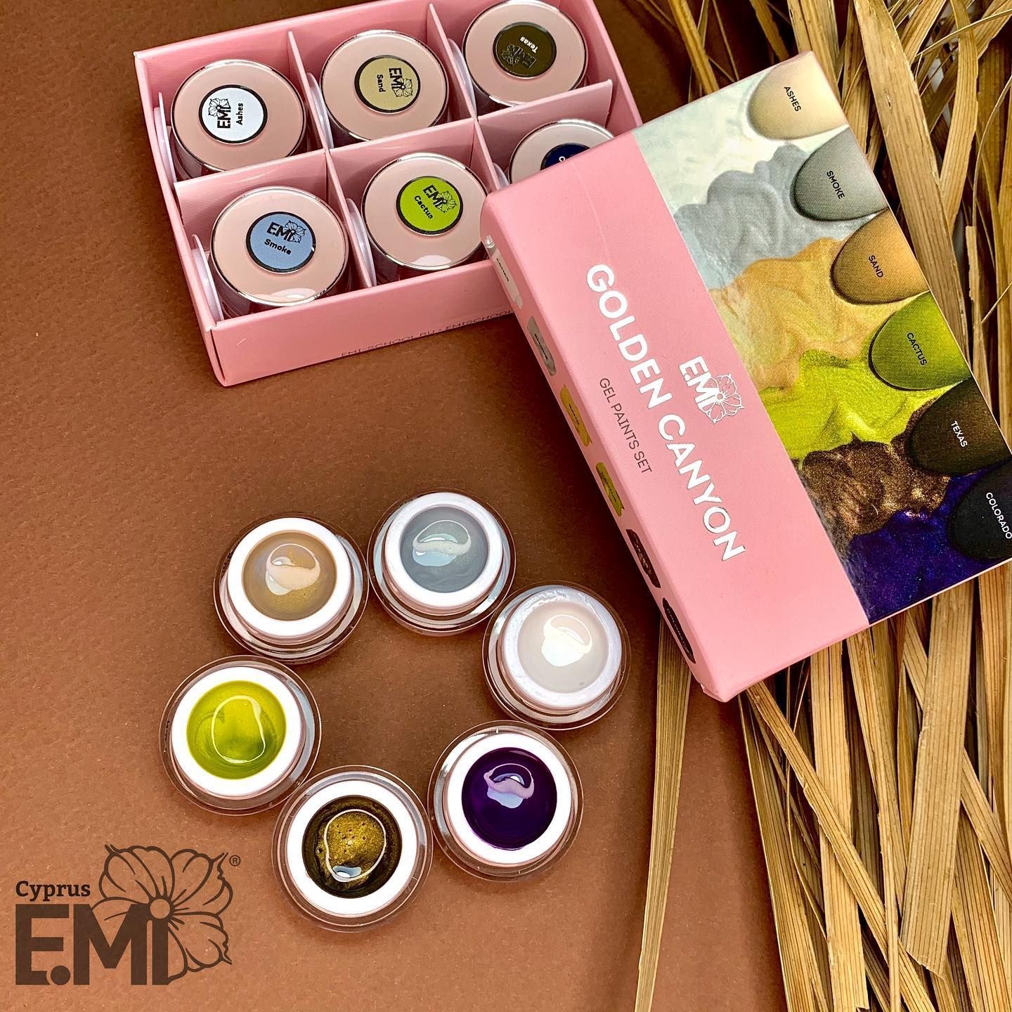 Gel Paint Set Golden Canyon 2ml