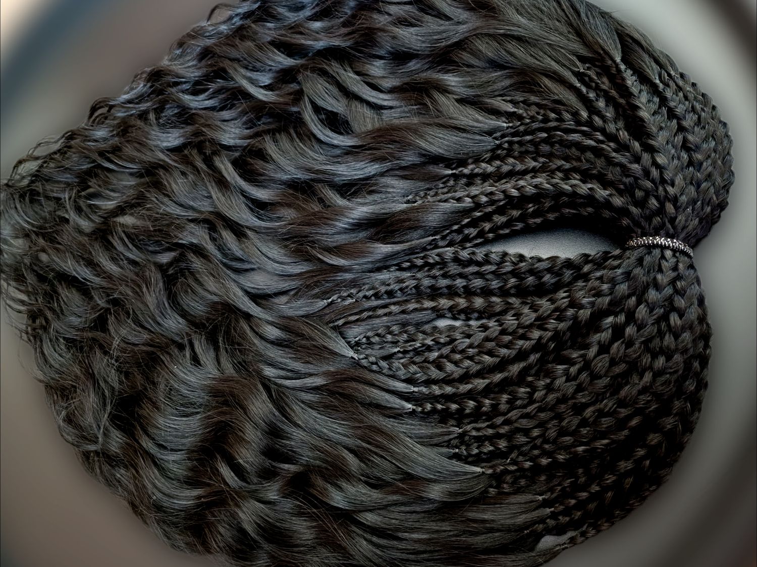Braids with loose ends