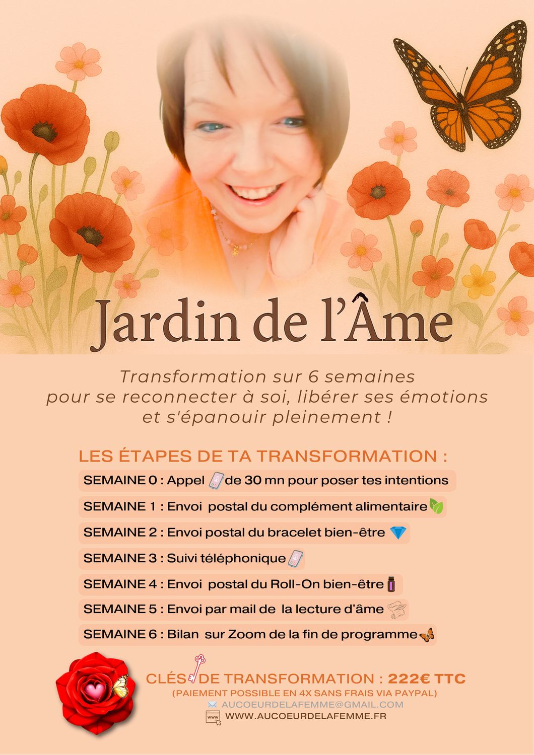 Clés de transformation : &quot;Jardin de l’Âme&quot; – Accompagnement de 6 semaines