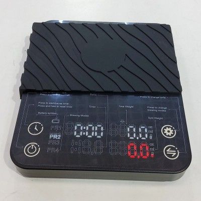 Electric coffee scale timer