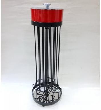 Metal wire coffee capsule stand
