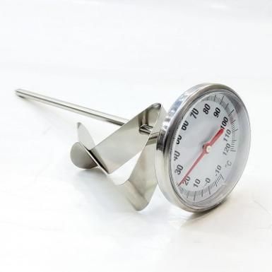 Thermometer w/clip 12.5cm
