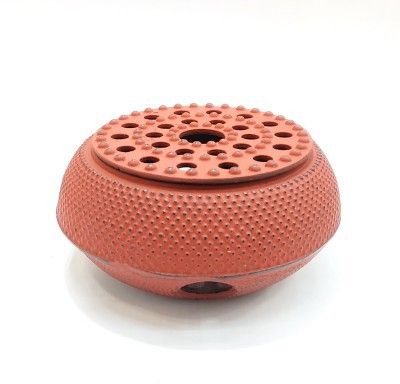 ​Cast iron tea pot warmer Red