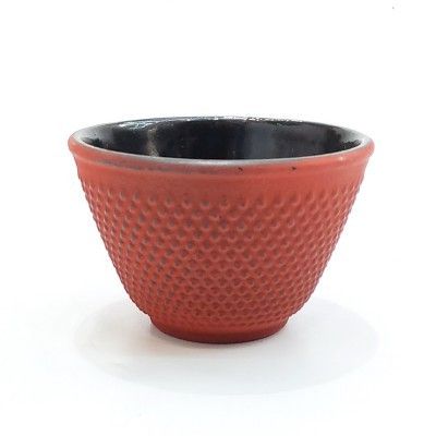​Cast iron cup 125ml Red