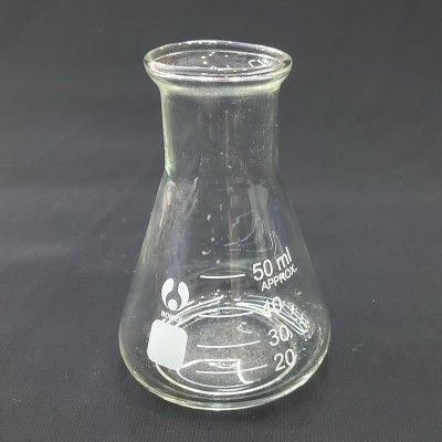 Glass measuring bottle 50ml