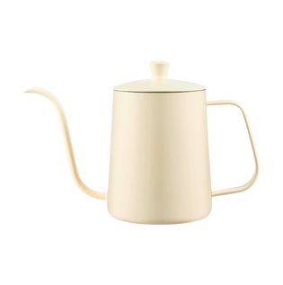STAINLESS STEEL WHITE KETTLE  600ml Capacity