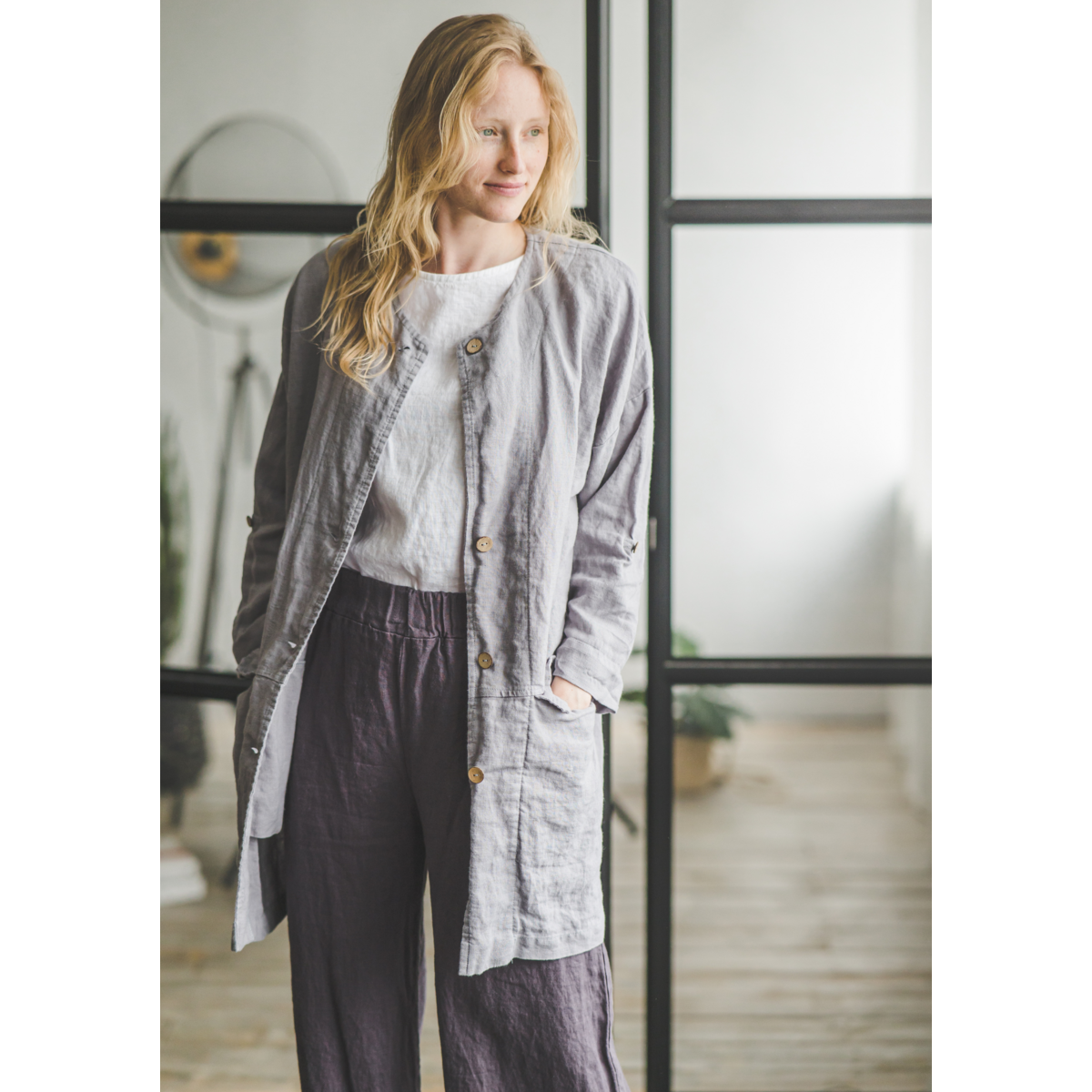 Epic Linen linnen jas