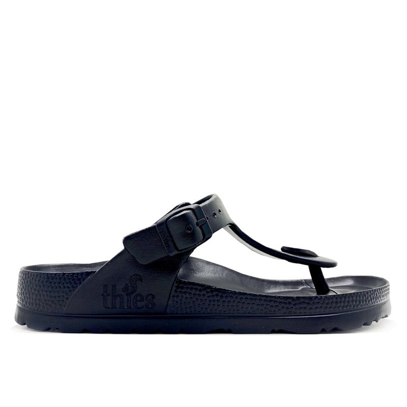 thies 1856® Ecofoam String Sandaal veganistisch zwart