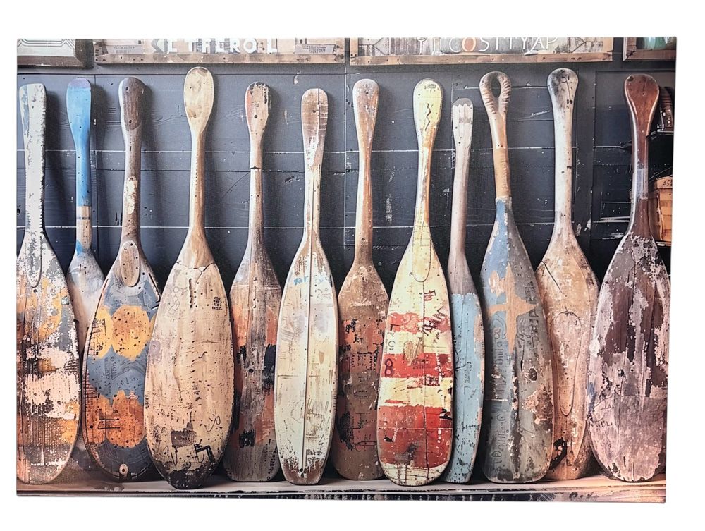 Large Paddle Ore Canvas
