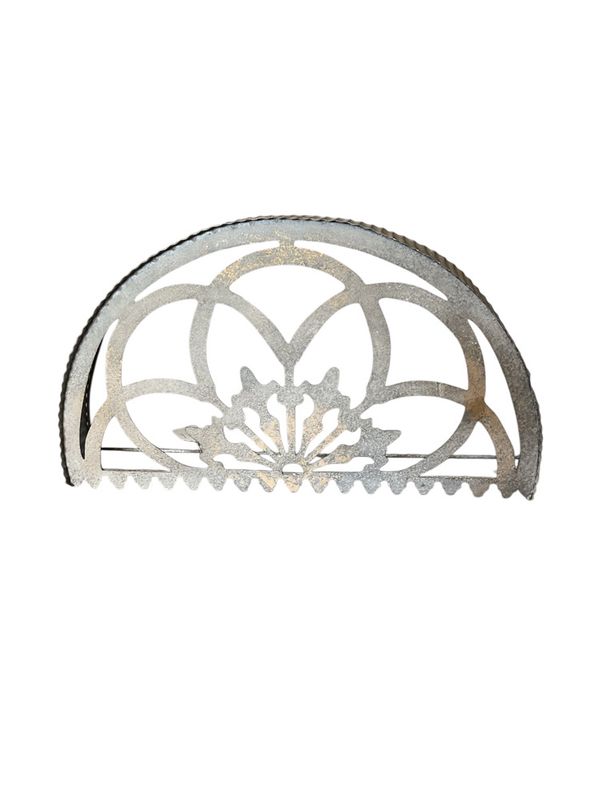 Galvanized Metal Throw/Towel Rack
