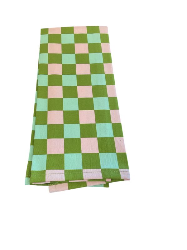 Checkered Tea Towel