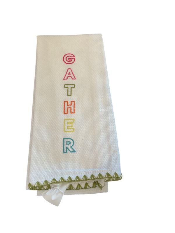 "Gather" Tea Towel