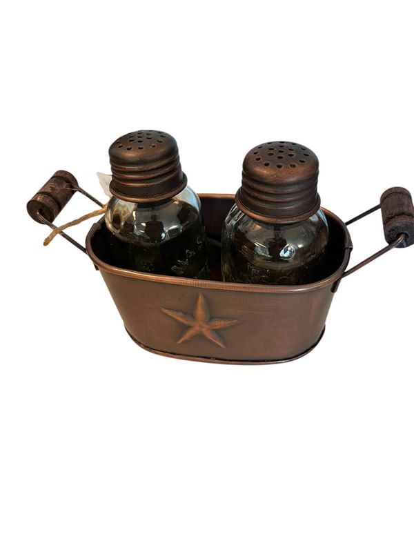 Western Salt and Pepper Shakers