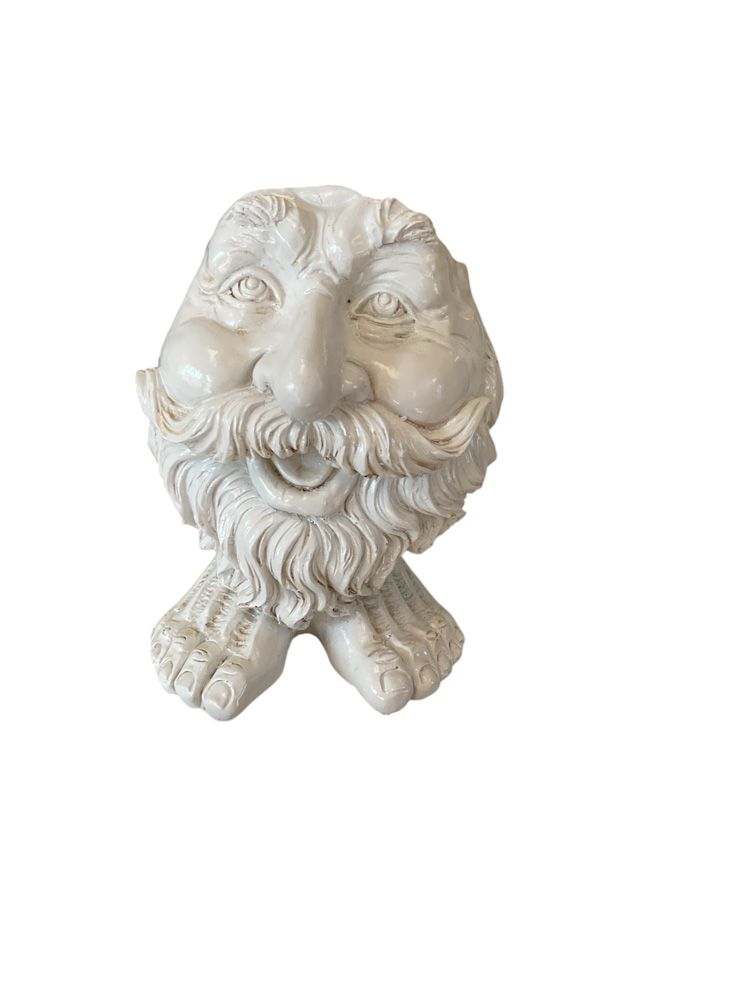 Whimsical Big-Footed Bearded Man Vase