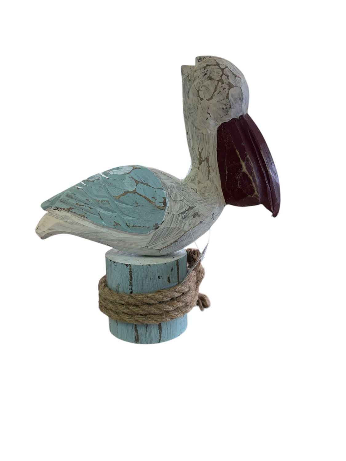 Pelican On A Perch
