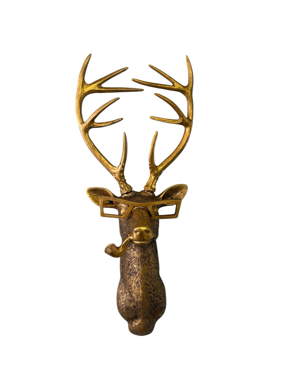 Hanging Deer With Square Glasses