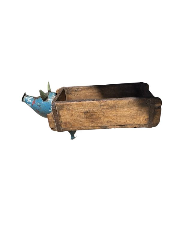 Pig Iron Wooden Planter Mold