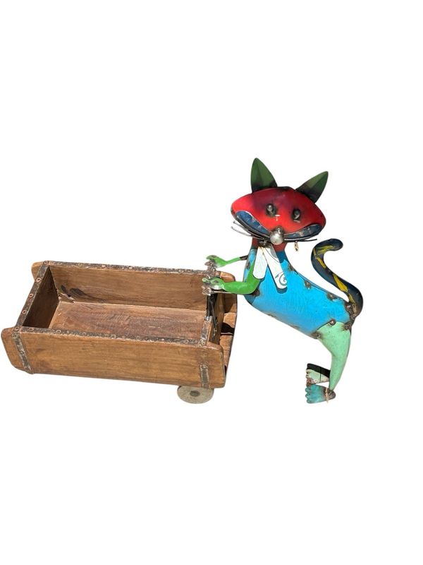Cat Planter Mold Iron