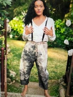 SAMPLE - Print Drawstring Pant