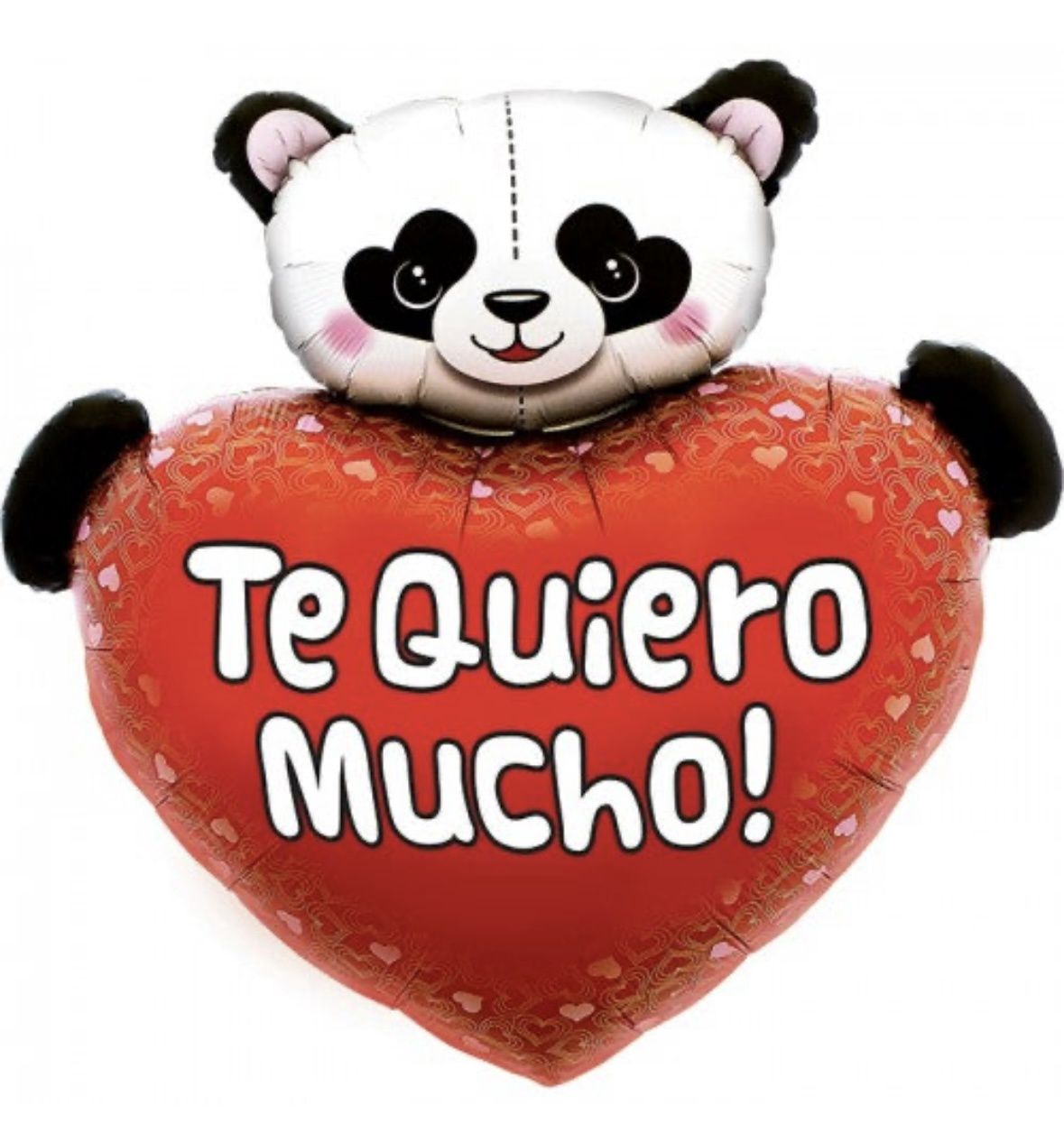 36" Te Quiero Mucho Panda Balloon