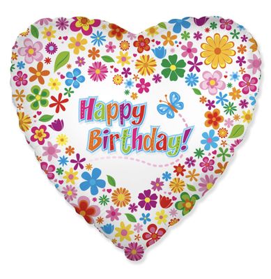 18" Birthday Spring Time Fun Balloon