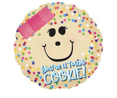 17" One Tough Cookie Balloon