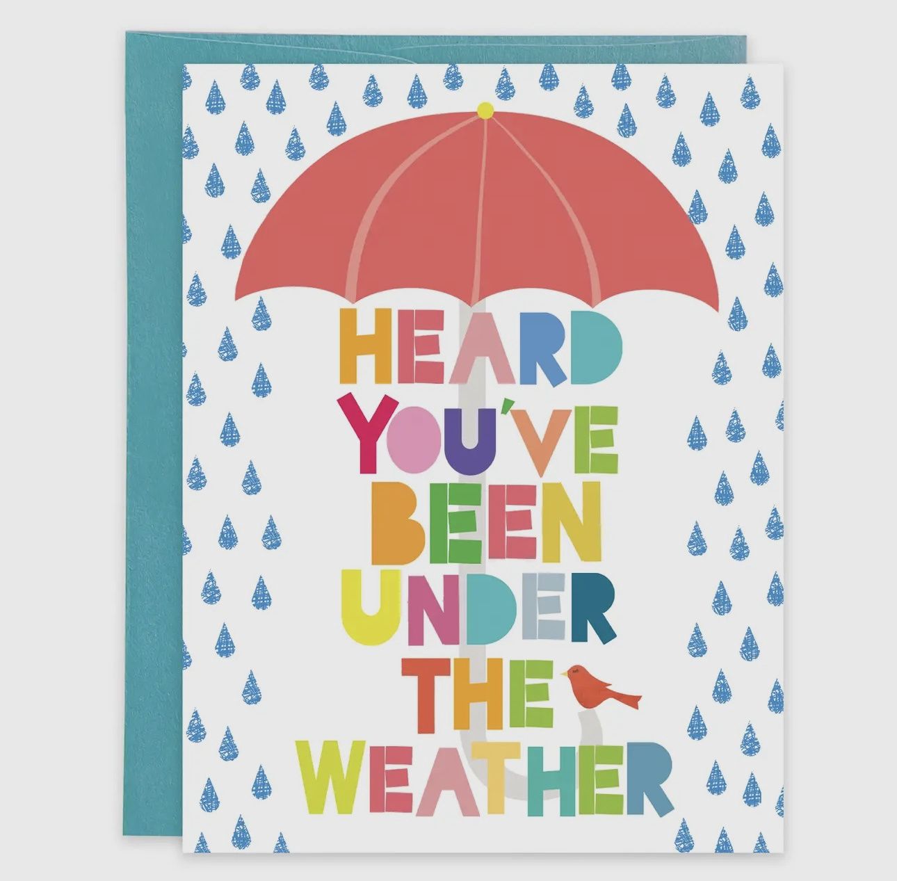 Get Well Umbralla Card