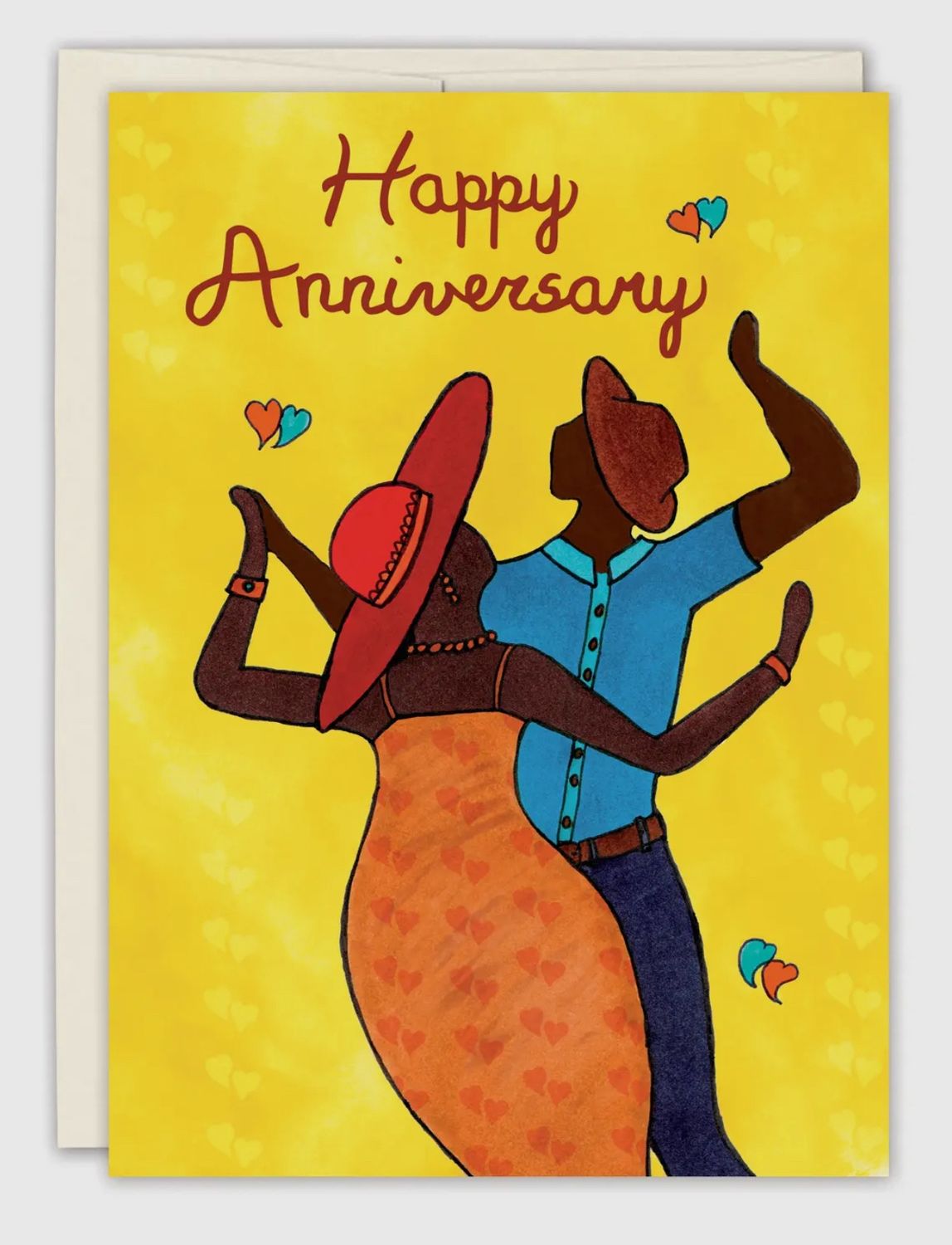 Dancing Through Life Anniversary Card