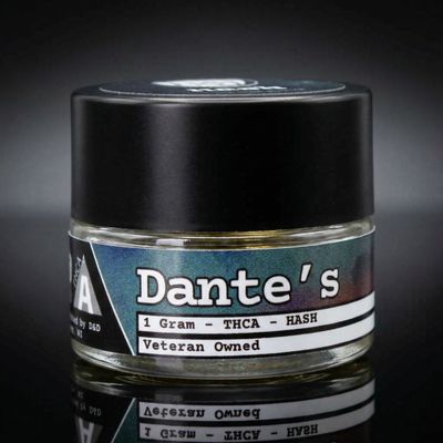 THCA - Hash - Dante's 1g