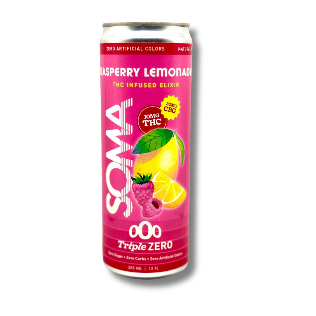 Delta 9 THC - Beverage - Soma - Raspberry Lemonade 10mg