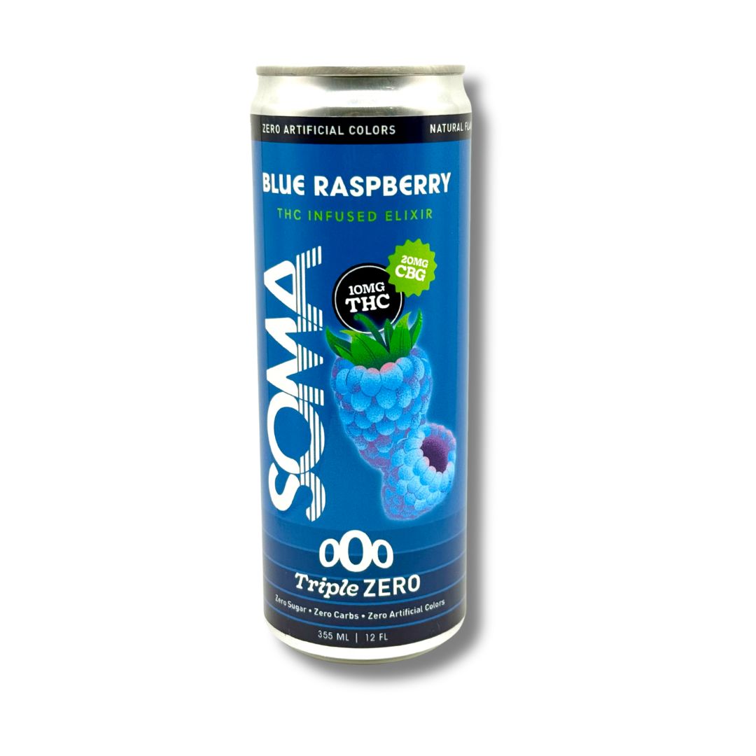 Delta 9 THC - Beverage - Soma - Blue Raspberry 10mg