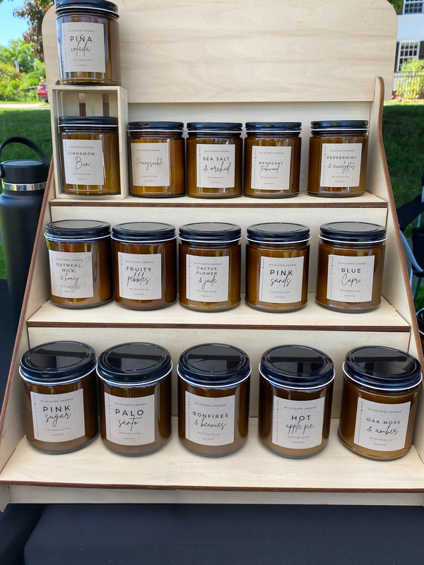 Hand Poured Natural Candles  - 8oz