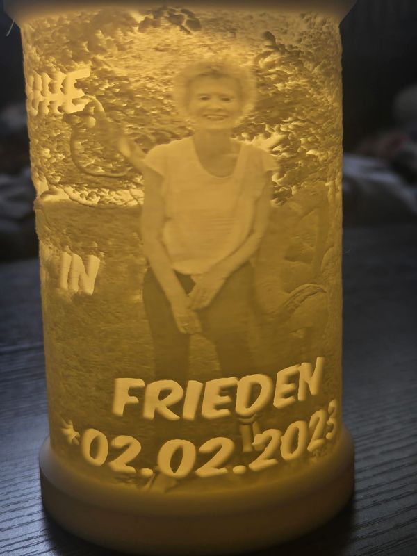 Erinnerungslampe / Grablampe