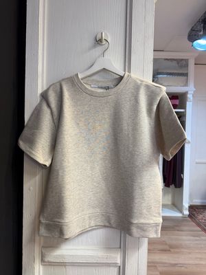 Sweater met schouder detail Homage gemengd ecru