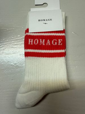 SOKKEN OFF WHITE PINK HOMAGE