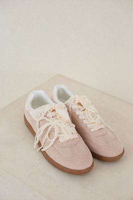 Sneaker parel lila