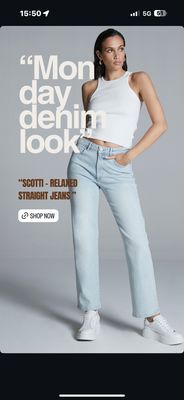Rechte jeans Homage