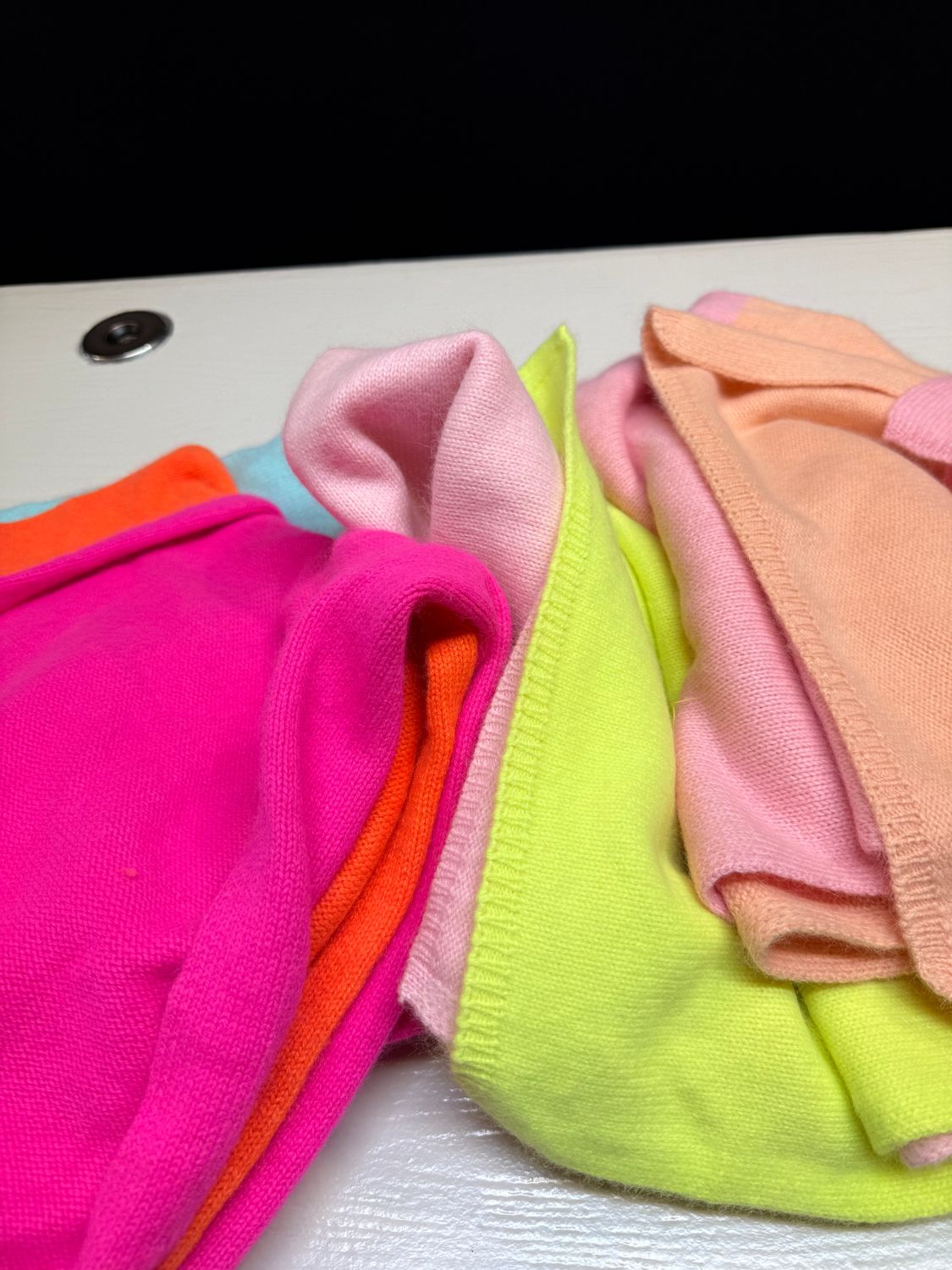 Colorblock sjaal