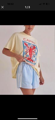 T-shirt capri
