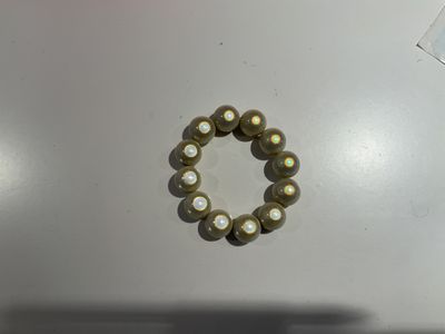 Bleke bollen armband
