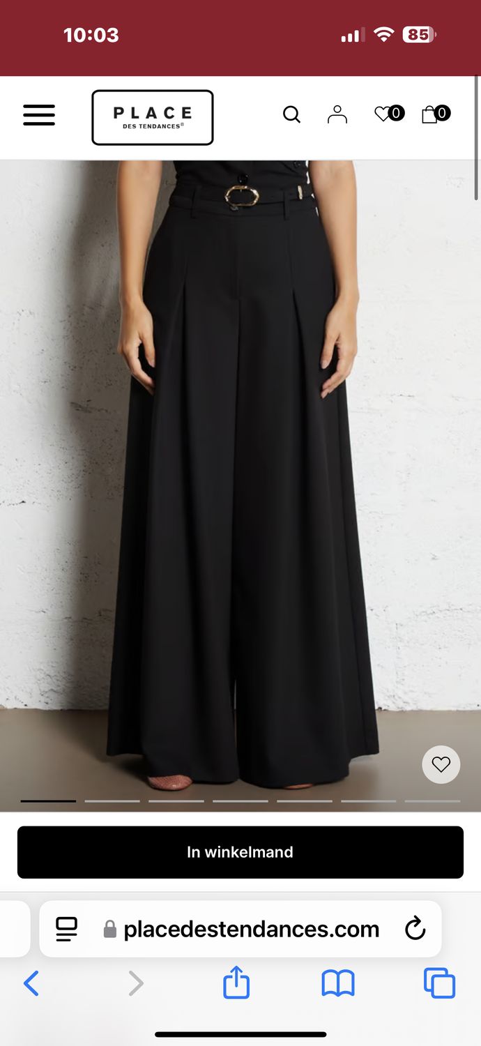 Imperial broek bruin en zwart