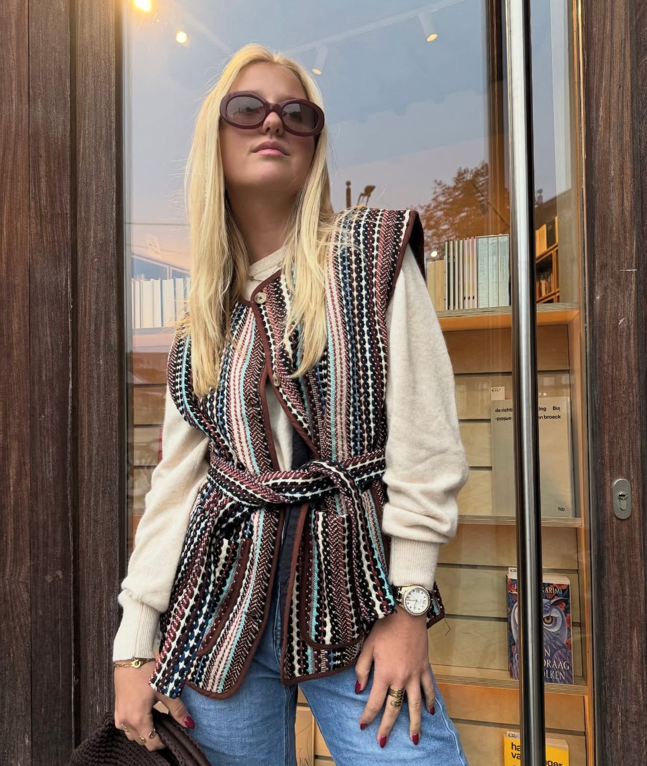 Gilet Mei-li kleurrijk